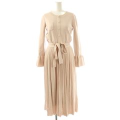 美品】CELFORD 袖ボリュームコクーンワンピース - メルカリ