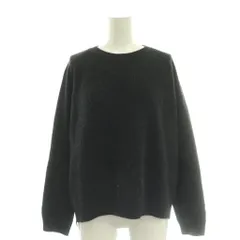 エヴァムエヴァ evam eva ウール フォックス ニット プルオーバー セーター M チャコール /DF ■OSのサムネイル