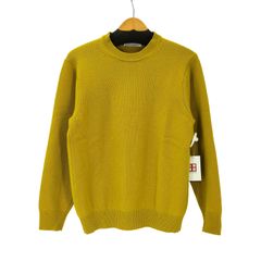 투모로랜드 토리코 TOMORROWLAND tricot 슈퍼 파인 램 울 크루넥 풀오버 니트 맨즈 JPN:S