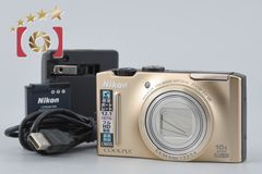 スマホ転送OK】ニコン Nikon COOLPIX S8200 ゴールド - メルカリ