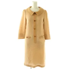 クレージュ courreges 長袖ワンピース ロング 38 ベージュ /SS ■OSのサムネイル