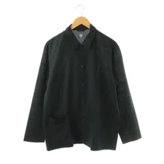 デサント DESCENTE ポーズ PAUSE SCHEMATECH AIR SHIRT COVERALL シャツ ロゴボタン M ネイビー /CX ■OSのサムネイル