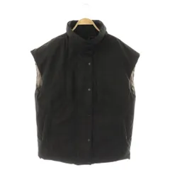ダブルスタンダードクロージング ダブスタ DOUBLE STANDARD CLOTHING ダウンベスト スタンドカラー F ブラック /DF ■OSのサムネイル