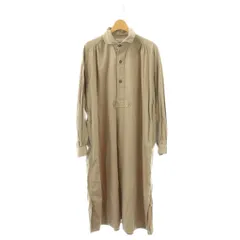 アーメン ARMEN 25AW シャツワンピース ロング 2 ベージュ /SS ■OSのサムネイル