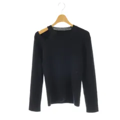 アディアム ADEAM 44621 Nicoletta Sweater セーター ニット リブ 長袖 S ブラック /HK ■OSのサムネイル