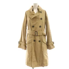 パドカレ pas de calais スプリングコート ダブルブレスト ベルト付き 38 ベージュ /DF ■OSのサムネイル