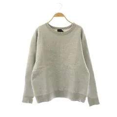 エイトン ATON CREWNECK PULLOVER GARMENT スウェット トレーナー 02 グレー /ES ■OSのサムネイル