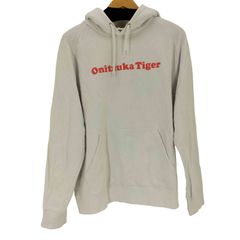 오니츠카 타이거 ONITSUKA TIGER 일본 무늬 호랑이 자수 풀오버 파커 맨즈 JPN:L