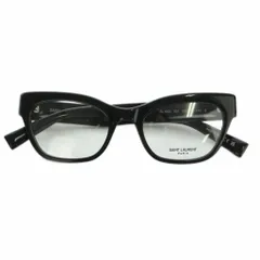 サンローラン パリ SAINT LAURENT PARIS めがね 眼鏡 セルフレーム 52□20-145 黒 SL643 001 /MI ■OS ■OHのサムネイル