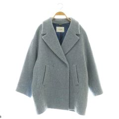 スローブ イエナ SLOBE IENA ダブルループビッグラペルショートコート