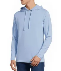ダニエル クレミュ メンズ アウター ニット・セーター パーカー Cremieux Blue Label Brrr R Hoodie Light Blue Heather ヘザーのサムネイル