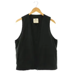 スノーピーク snow peak 2LOctaVest ベスト ジップアップ S ブラック /DO ■OSのサムネイル