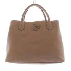 トリーバーチ マックグロー 2way サッチェル ショルダー キャメル