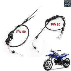 オートバイ用スロットルケーブル ヤマハ PW50 PY BW80 1986-1990 PW80 1985-2007 PY50 1981-2015 PW50 Y-ZINGER 1981-2009のサムネイル