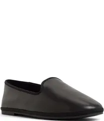 アルド レディース シューズ スリッポン・ローファー レザー ローファー ALDO Aurabelle Leather Flat Loafers Black ブラックのサムネイル