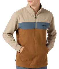 オニール メンズ アウター ニット・セーター フリース ONeill Fifty Two Long Sleeve Fleece Pullover Khaki カーキのサムネイル
