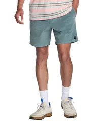 ルーカ メンズ ボトムス ハーフパンツ・ショーツ コーデュロイ ショートパンツ キャップ ケープ RVCA EscapeWaist Corduroy 17 Outseam Shorts 020LEADのサムネイル