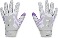 アンダーアーマー レディース アクセサリー 手袋 Under Armour Adult F9 Nitro Afterburn Football Gloves Grey グレーのサムネイル