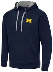 アンティグア メンズ アウター パーカー・スウェット Antigua Mens Michigan Wolverines Navy Victory Pullover Hoodie NoColor ネイビー
