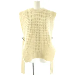 ハイク HYKE 24AW WAFFLE-KNIT SWEATER VEST ベスト ニット プルオーバー 1 アイボリー 11374 /CX ■OSのサムネイル