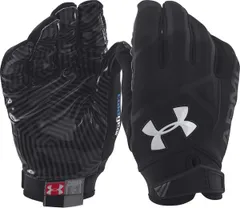 【送料無料】 アンダーアーマー メンズ 手袋 アクセサリー Under Armour Adult Playoff ColdGear Football Gloves BlackWhite
