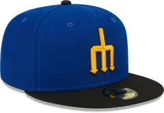 【送料無料】 ニューエラ メンズ 帽子 アクセサリー New Era Mens Seattle Mariners City Connect 59Fifty Fitted Hat NoColor