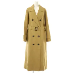 ダイアグラム グレースコンチネンタル Diagram GRACE CONTINENTAL 24AW ロングコート スプリングコート ダブル 38 カーキベージュ /ES ■OSのサムネイル