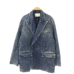 メゾンスペシャル MAISON SPECIAL 11oz Chemical Over-Dye Denim Jacket ケミカルオーバーダイデニムジャケット ダブル 0 紺 ネイビー 11232111208 /BBのサムネイル