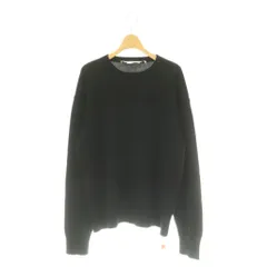オフホワイト OFF WHITE OMHE091C99KNI001 PERMANENT Crew Neck Sweater ニット セーター 長袖 L ブラック /HK ■OS ■SHのサムネイル