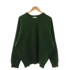 ザエンノイプロフェッショナル クルーネックニット セーター 長袖 XL 緑 ザエンノイプロフェッショナル The ennoy Professional クルーネック