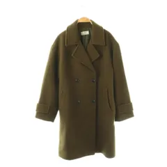 ジャーナルスタンダード レリューム JOURNAL STANDARD relume 25AW ピュアラムロングコート アウター 総裏地 36 モスグリーン /DO ■OSのサムネイル