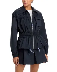 スリーワンフィリップリム レディース アウター ジャケット・ブルゾン 31 Phillip Lim Ripstop Elasticized Jacket Midnightのサムネイル