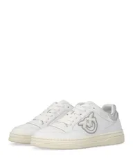 ピンコ レディース シューズ スニーカー PINKO Womens Mandy 11 Sneakers WhiteSilver ホワイトのサムネイル