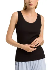 ハンロ レディース トップス タンクトップ Hanro Sleep Lounge Tank Top Black ブラックのサムネイル