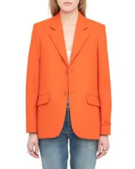 ザディグ エ ヴォルテール レディース アウター ジャケット・ブルゾン ブレザー Zadig Voltaire Vanille Notched Collar Blazer Tangerine タンジェのサムネイル