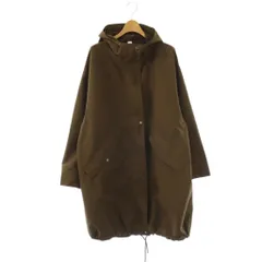 ルルレモン lululemon 26SS Oversized Cocoon Rain Coat コート ロング フード ジップアップ M カーキブラウン LW4CNKS /DO ■OS ■SHのサムネイル