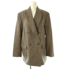 ジャーナルスタンダードレサージュ journal standard L'essage 24AW チェックヘリンボーンブレザー ジャケット テーラード ウール ベージュ 紺 /NR ■OSのサムネイル