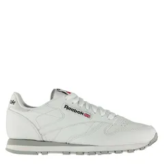 リーボック メンズ シューズ スニーカー レザー Reebok Classic Leather Mens Trainers White ホワイト