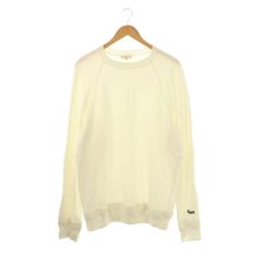 美品✨ブラミンク 吊り裏毛ロゴロングスリーブプルオーバースウェット