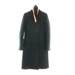 ステラマッカートニー STELLA McCARTNEY ロングコート ニット切替 36 ネイビー マルチカラー /ES ■OSのサムネイル
