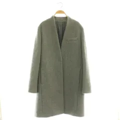 アパルトモン ドゥーズィエムクラス L'Appartement DEUXIEME CLASSE No collar chester coat ノーカラーコート アウター 38 グレー /DF ■OSのサムネイル