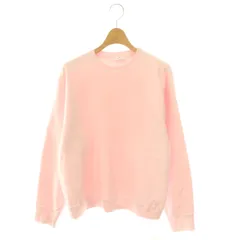 エイトン ATON NATURAL DYED URAKE スウェットプルオーバー トレーナー オーバーサイズ 長袖 00 ピンク /HS ■OSのサムネイル