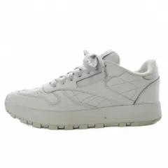 マルタンマルジェラ 22 Martin Margiela 22 メゾンマルジェラ×REEBOK CLASSIC LEATHER TABI スニーカー ローカット レザー US6.5 グレー H05534 /YO24のサムネイル