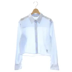 アクネ ストゥディオズ Acne Studios クロップド シャツ 長袖 34 ライトブルー /DF ■OSのサムネイル