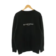 ジバンシィ GIVENCHY BMJ0CB3Y6Aリバースロゴスウェット トレーナー 長袖 コットン S 黒 /NR ■OS ■SHのサムネイル