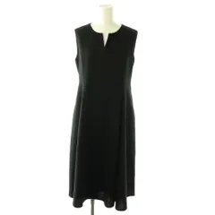 フォクシー ブティック FOXEY BOUTIQUE 42553 ドレス フリージア ワンピース ロング ノースリーブ 40 ブラック /HK ■OSのサムネイル