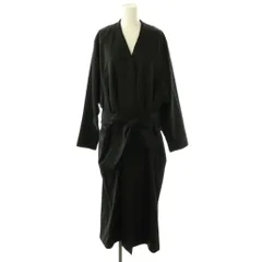 エイトン ATON 24AW TEC  HNO WOOL TWILL DRESS COAT コート ノーカラー スプリング 2 ブラック /CX ■OSのサムネイル