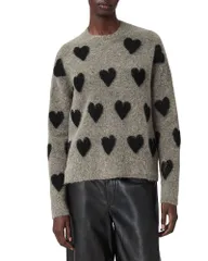 オールセインツ レディース アウター ニット・セーター ALLSAINTS Amora Sweater Walnut Brown ブラウンのサムネイル