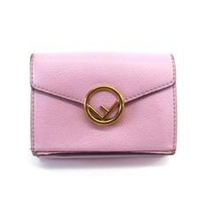 FENDI 二つ折り財布 ピンク 値下げOK - メルカリ