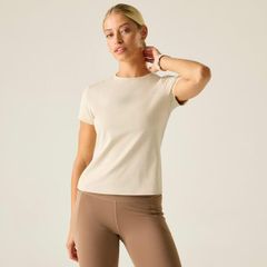 ALO yoga ベージュ 半袖Tシャツ Mサイズ（日本Lサイズ）新品未使用